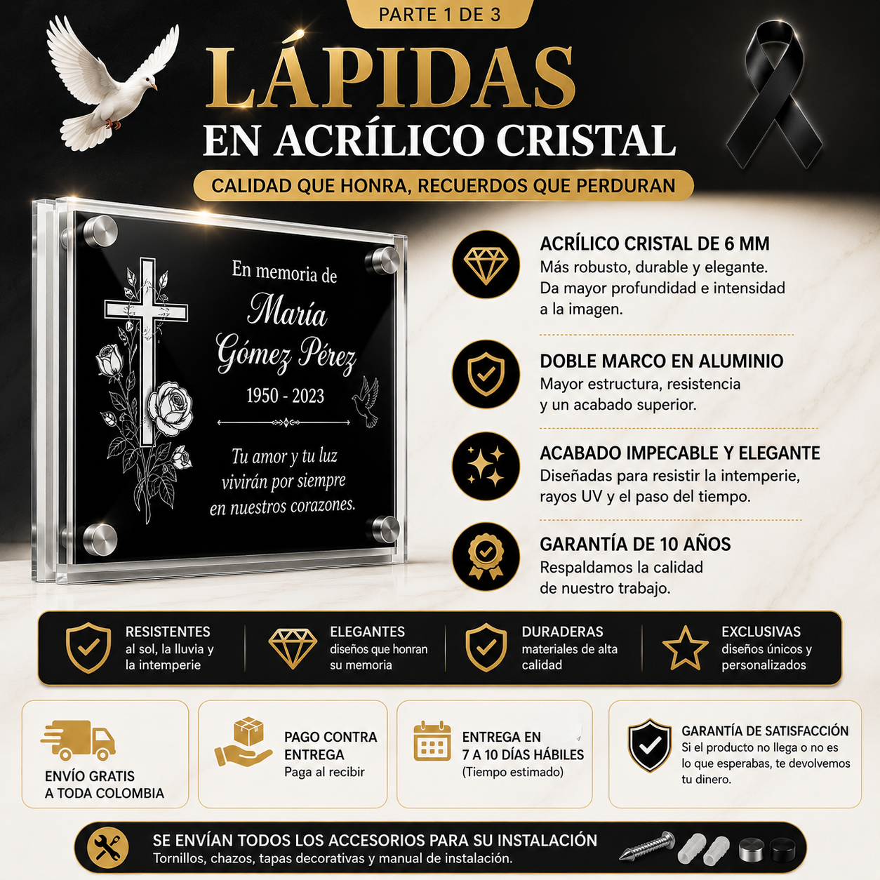 LÁPIDA MODELO P03