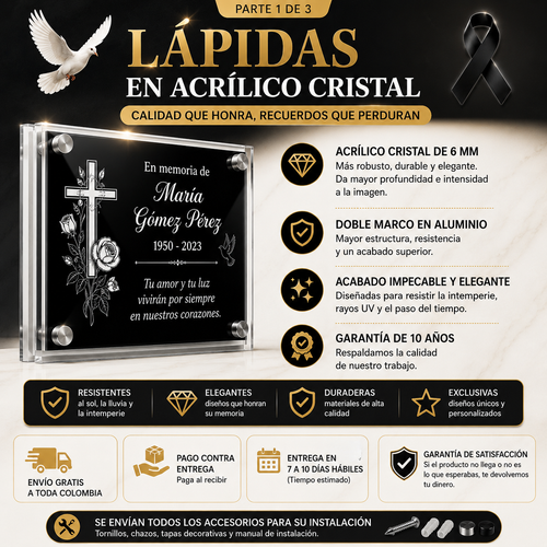 LÁPIDA MODELO P010